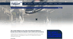 Desktop Screenshot of londonheliport.co.uk